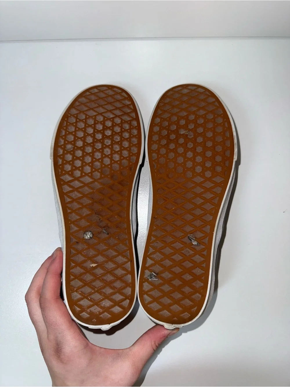 Vans Asher Charcoal Gray Slip On Classic Sneakers Unisex 7.5 Women’s 6 Men’s